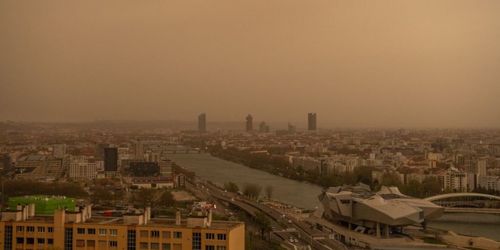 Αφρικανική σκόνη καλύπτει την Ευρώπη