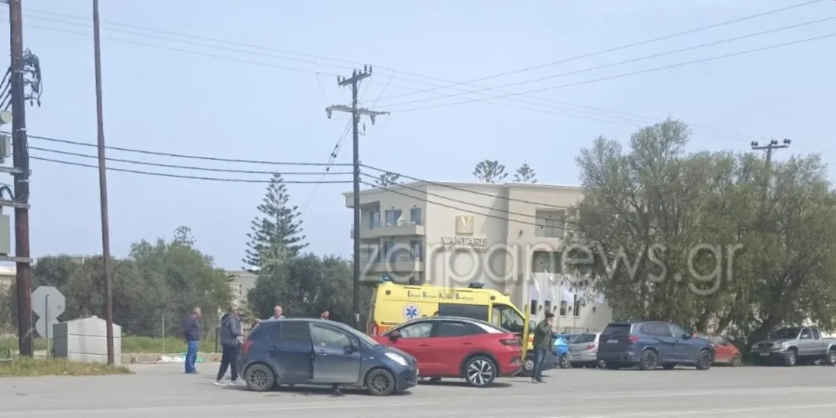 Τροχαίο στα Χανιά