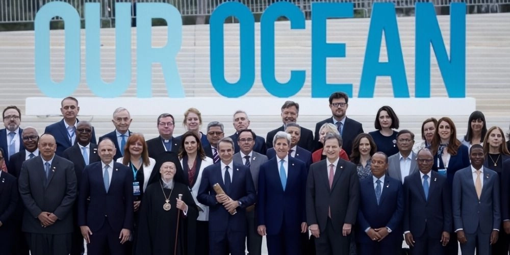 Ο Κυριάκος Μητσοτάκης στη Διάσκεψη για τους Ωκεανούς