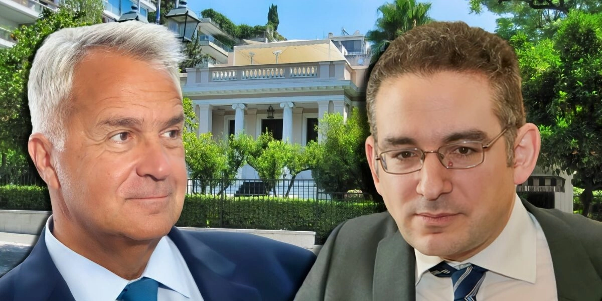 Οι Μάκης Βορίδης και Στέλιος Κουτνατζής