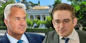 Οι Μάκης Βορίδης και Στέλιος Κουτνατζής