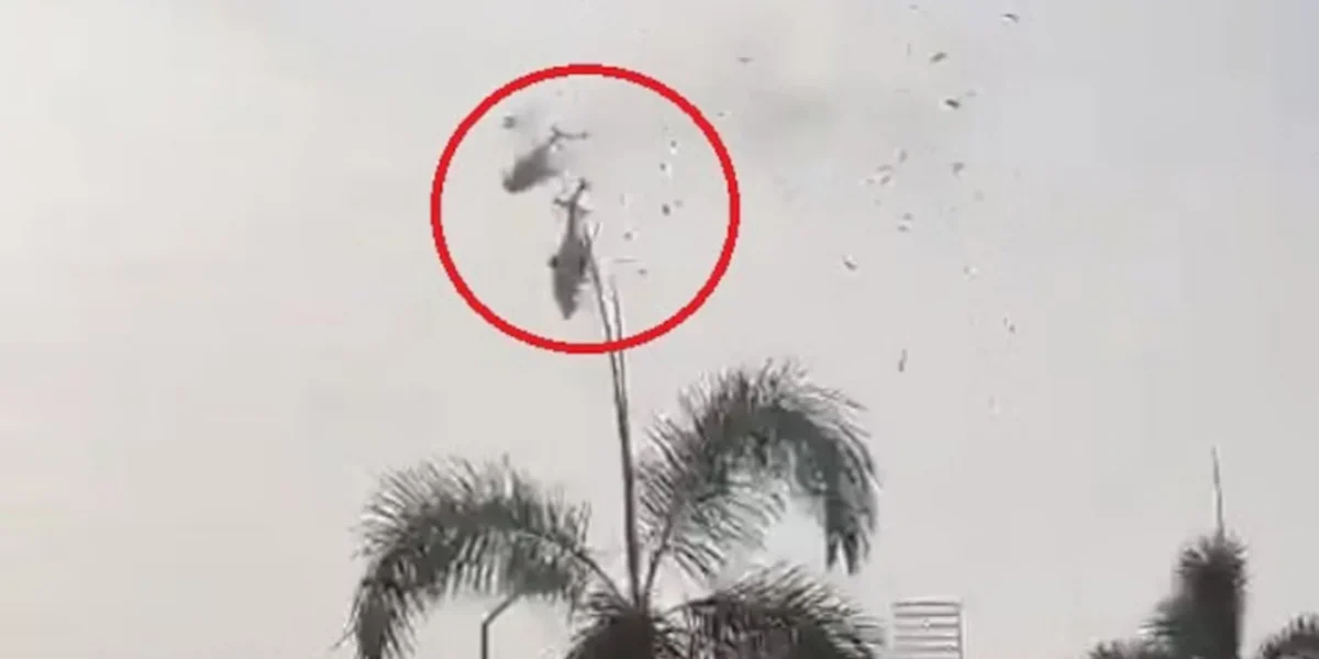 Σύγκρουση ελικοπτέρων στη Μαλαισία