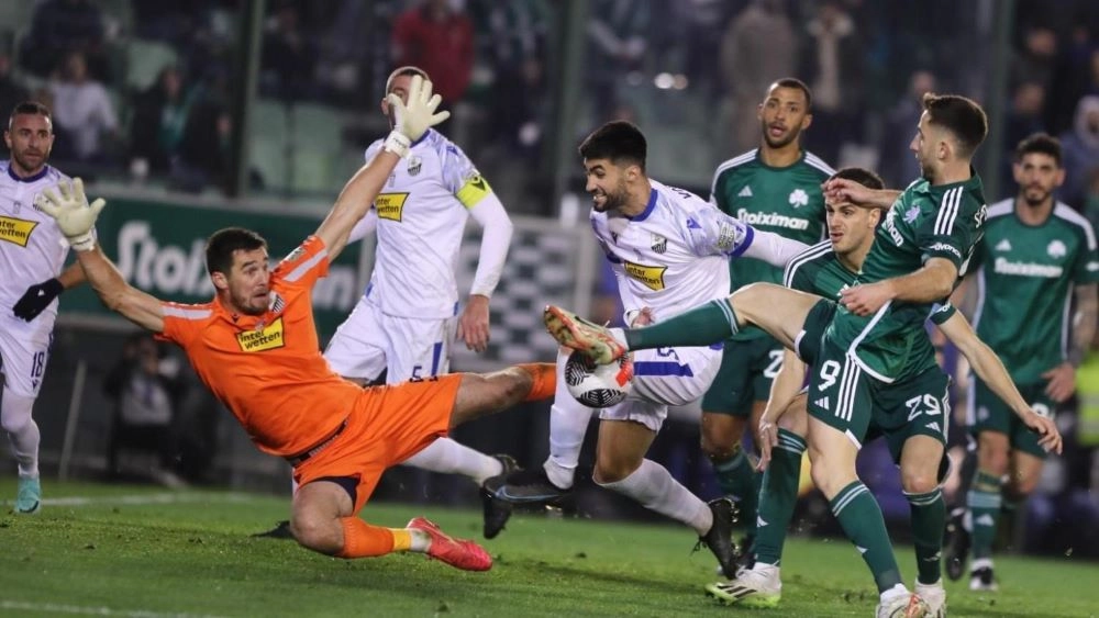 Στιγμιότυπο Παναθηναϊκός - Λαμία