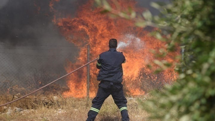 Πυρκαγιά στην Κρήτη