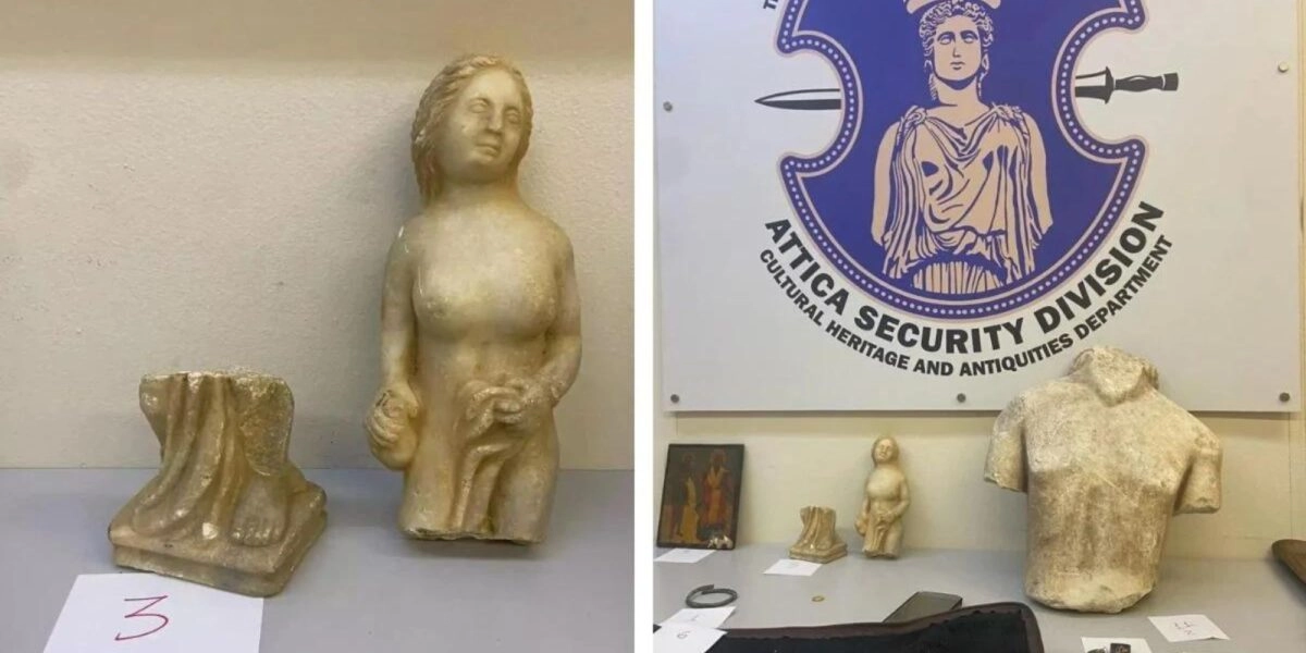 Συνελήφθησαν Αρχαιοκάπηλοι