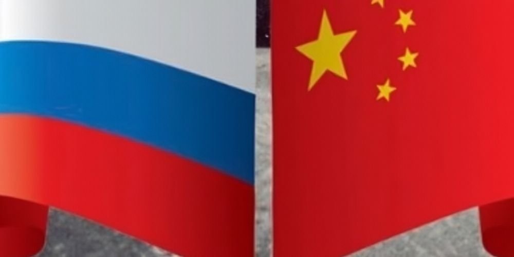 Σημαίες Κίνα - Ρωσία