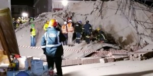 Κατάρρευση κτιρίου στη Νότια Αφρική