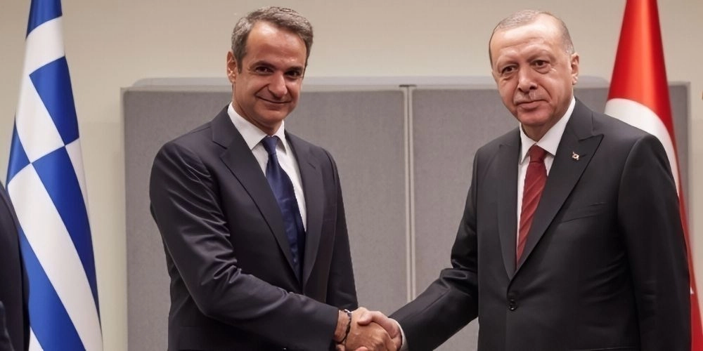 Συνάντηση Μητσοτάκη - Ερντογάν
