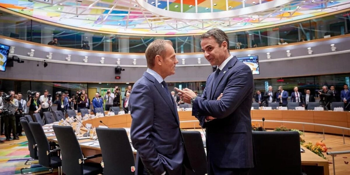 Κυριάκος Μητσοτάκης - Ντόναλντ Τουσκ