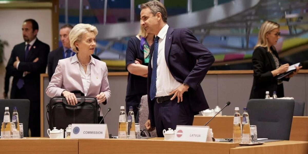 Κυριάκος Μητσοτάκης - Ούρσουλα Φον Ντερ Λάιεν