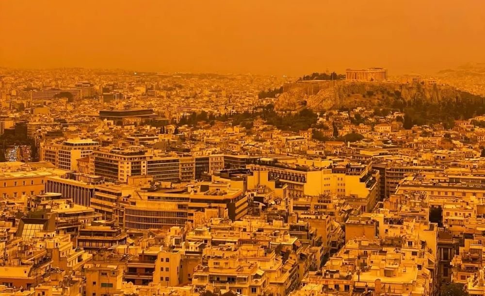 Συγκέντρωση αφρικανικής σκόνης στην Αθήνα