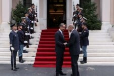 Συνάντηση Κυριάκου Μητσοτάκη με Ρετζέπ Ταγίπ Ερντογάν