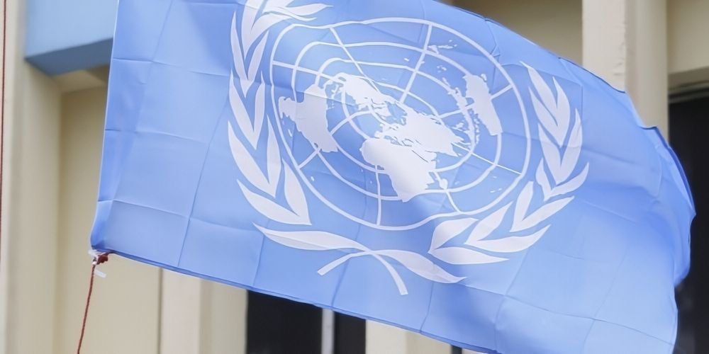 Η σημαία του ΟΗΕ