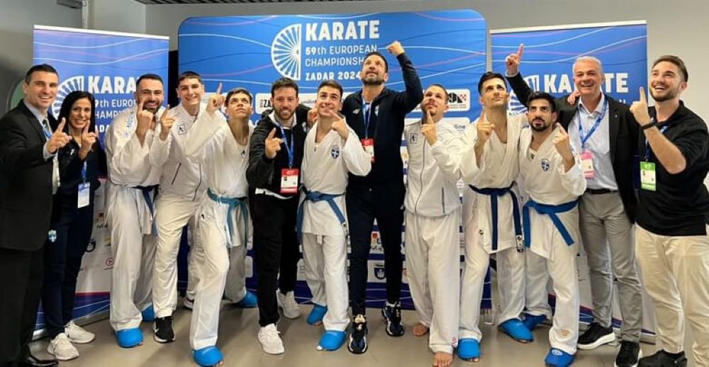 Ελληνική αποστολή στο 59ο Ευρωπαϊκό Πρωτάθλημα Καράτε