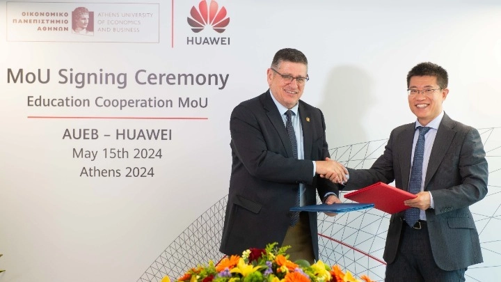 Μνημόνιο Συνεργασίας υπέγραψαν ΟΠΑ – Huawei