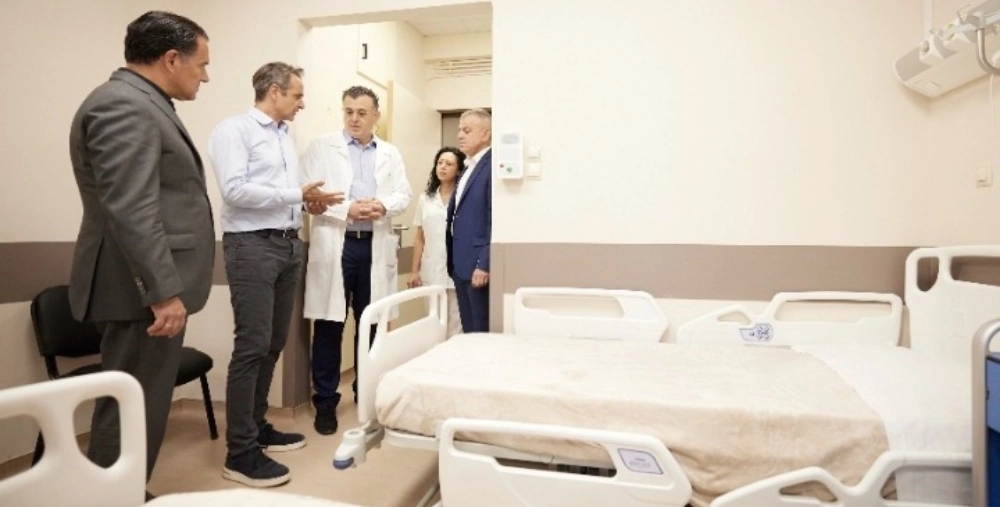 Ο Μητσοτάκης στο ΚΑΤ