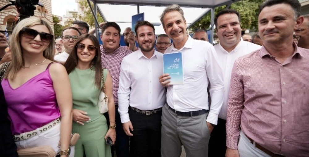 Περιοδεία Μητσοτάκη σε Αγρίνιο και Άρτα