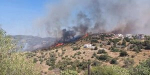 Καίγονται σπίτια στο Κρανίδι