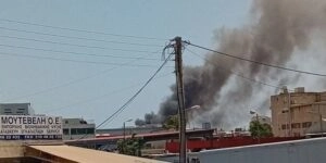 Φωτιά στο Μοσχάτο