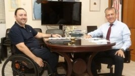 Γιάννης Βρούτσης και Γώργος Καπελλάκης/ΑΠΕ - ΜΠΕ