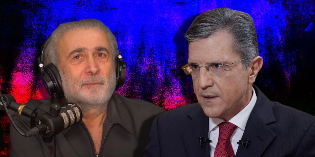 Ο Λάκης Λαζόπουλος και ο Γιώργος Αυτιάς