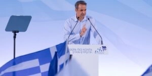 Ο Κυριάκος Μητσοτάκης στη Θεσσαλονίκη