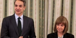 Κυριάκος Μητσοτάκης - Κατερίνα Σακελλαροπούλου