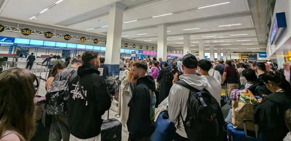 Συμφόρηση στο αεροδρόμιο του Μάντσεστερ