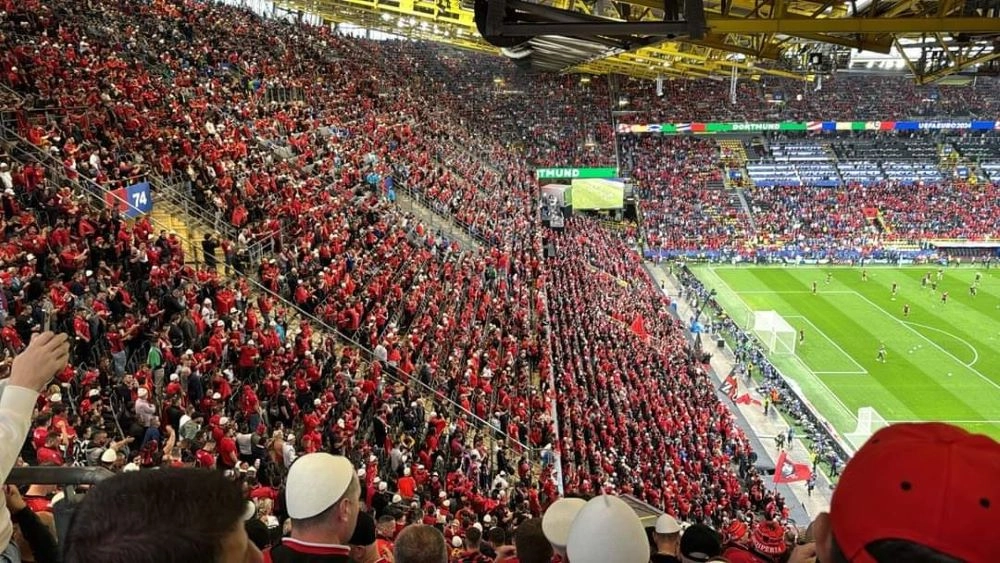 Οπαδοί της Αλβανίας Euro 2024