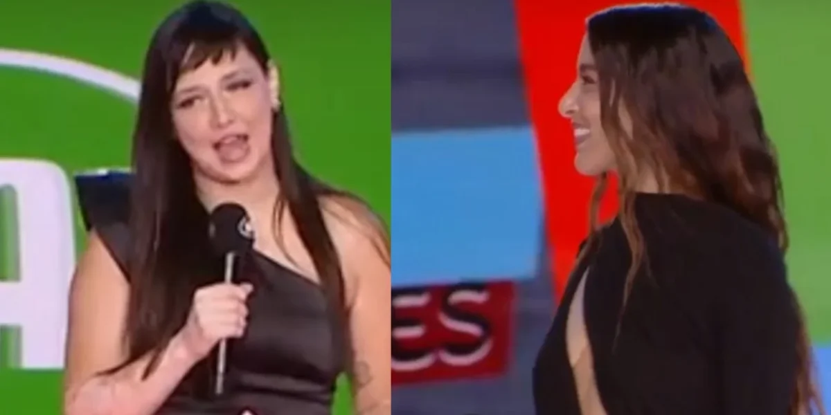 Η Αθηναΐς Νέγκα με τη Μαρίνα Σάττι στα MAD VMA