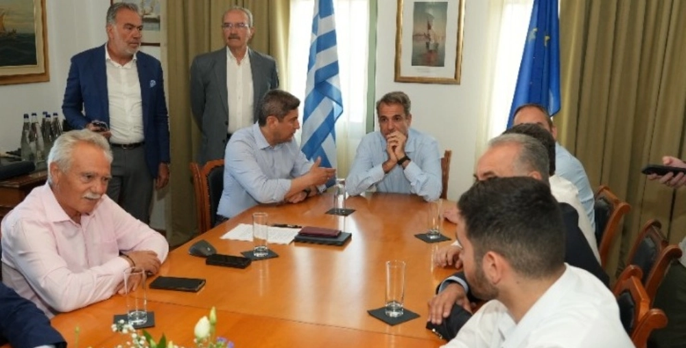 Ο Μητσοτάκης στην Κρήτη