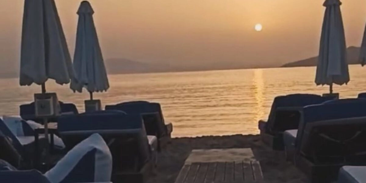 Το beach bar του συζύγου της Φανής Χαλκιά