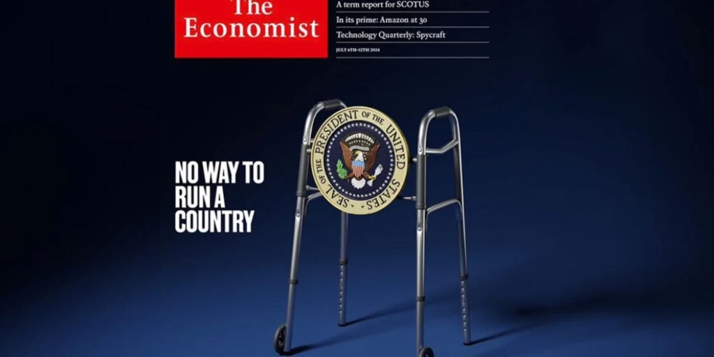 To εξώφυλλο του Economist για τον Τζο Μπάιντεν