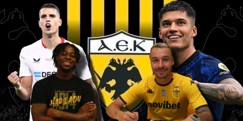 ΑΕΚ - Λαμέλα, Κορέα, Οντουμπάτζο, Μορόν