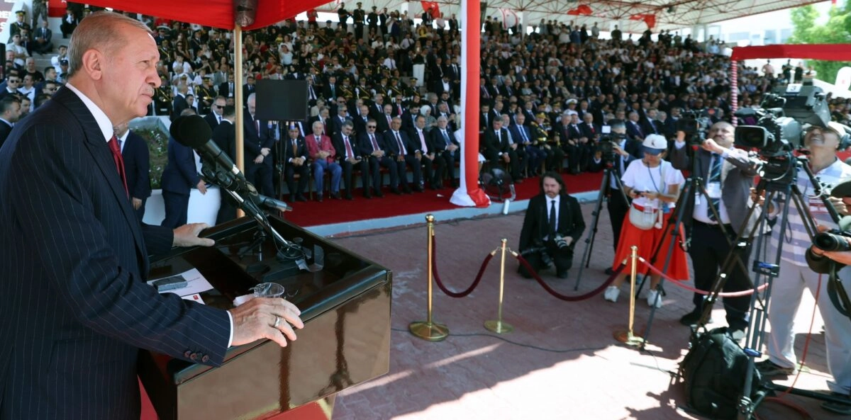 Ομιλία Ερντογάν στην κατεχόμενη Κύπρο