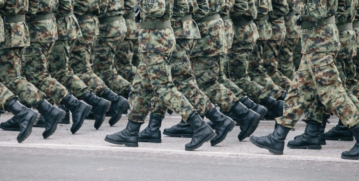 Παρέλαση στρατιωτών