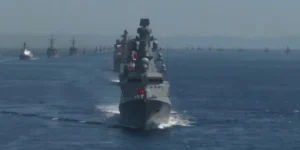 Φωτογραφία από την ανάρτηση του τουρκικού Υπουργείου Άμυνας για την Κύπρο