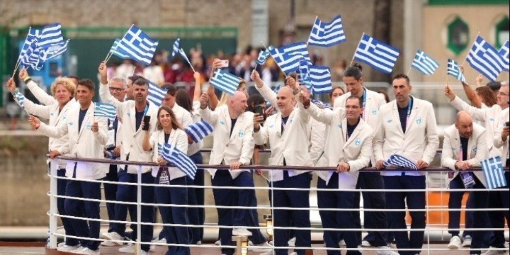 Η ελληνική αποστολή των Ολυμπιακών Αγώνων