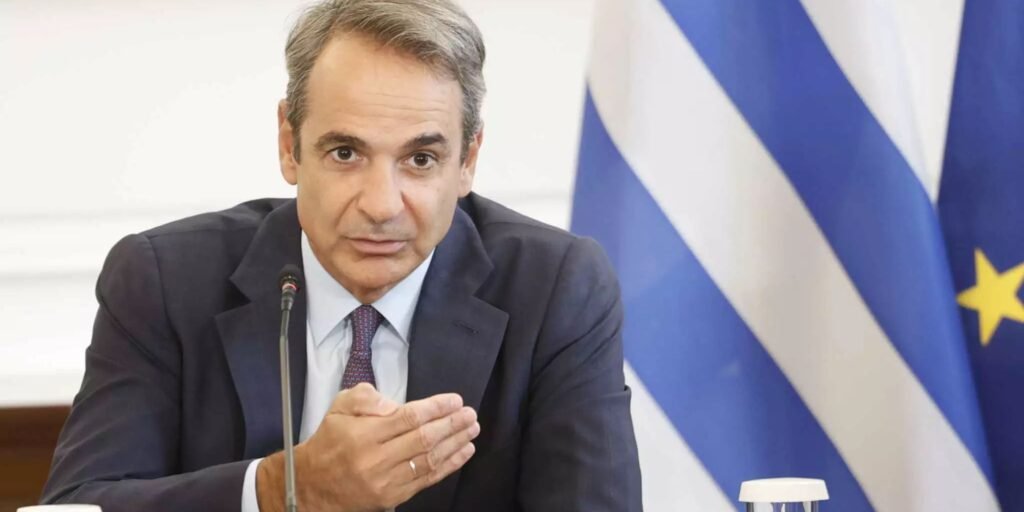 Ο Κυριάκος Μητσοτάκης στο Υπουργικό Συμβούλιο