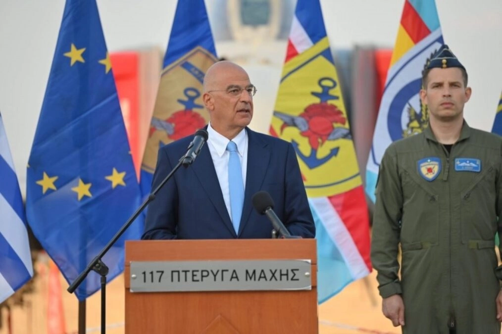 Ο Νίκος Δένδιας στην Ανδραβίδα