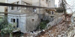 Καταστροφή δρόμων στη Δυτική Όχθη