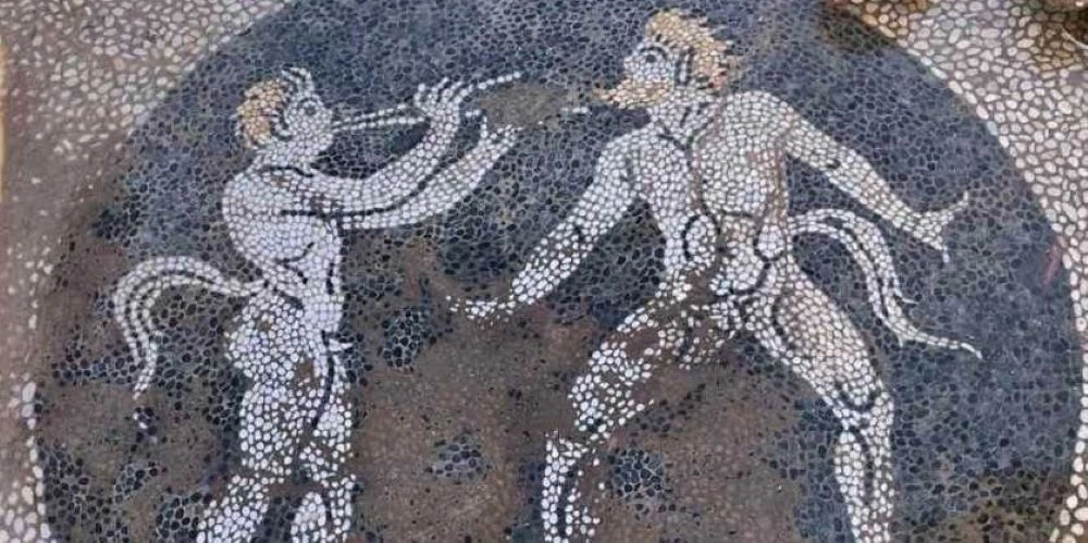 Ανακάλυψη ψηφιδωτού στην Ερέτρια