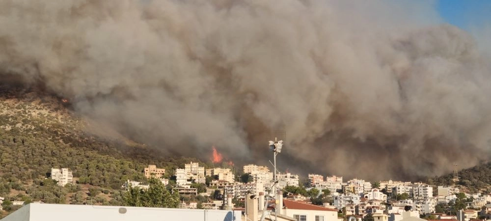 Φωτιά στην Αττική