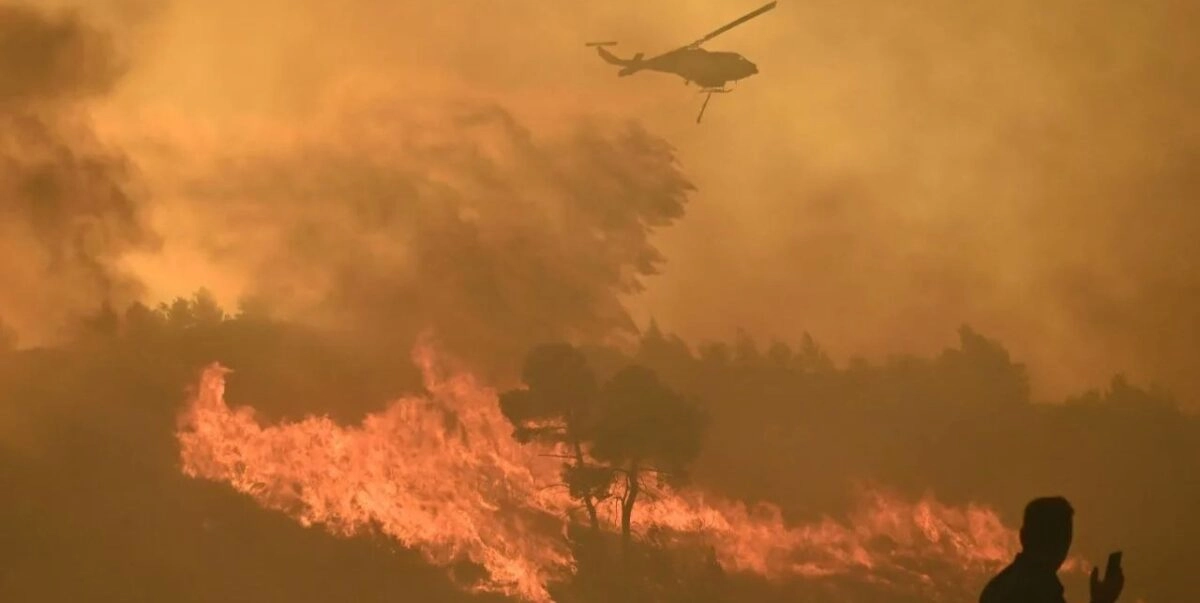 Φωτιά στην Αττική