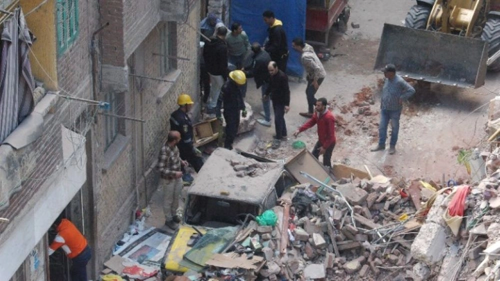 Κατάρρευση κτιρίου. Κάιρο