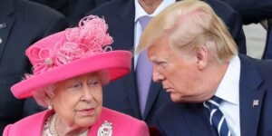 Η βασίλισσα Ελισάβετ και ο Ντόναλντ Τραμπ