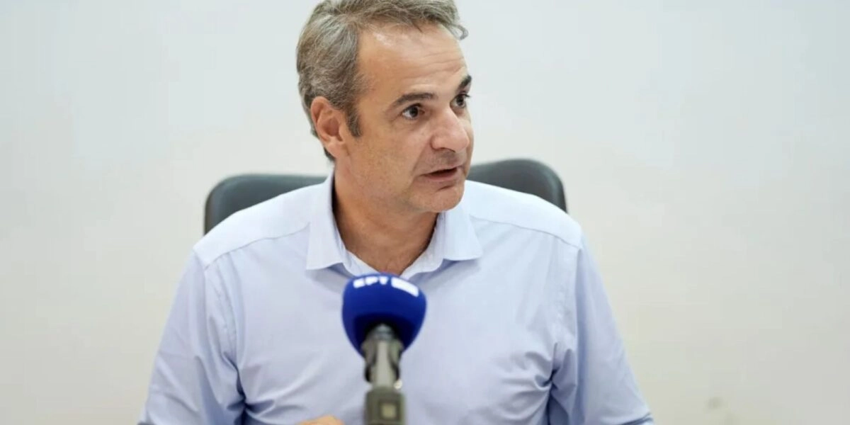 O Κυριάκος Μητσοτάκης από τη Θεσσαλία