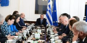 Κυριάκος Μητσοτάκης και Υπουργικό Συμβούλιο