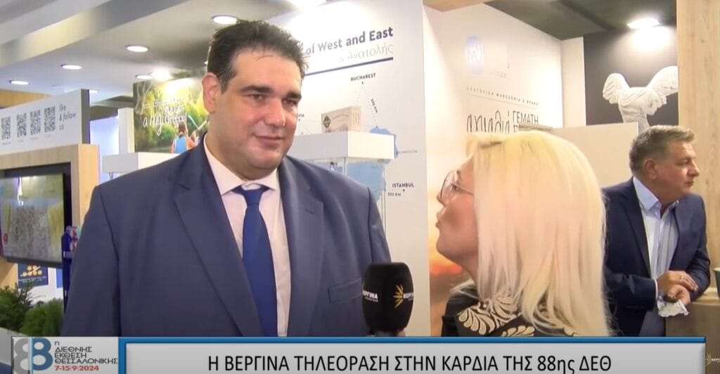Ο Θεόδωρος Λιβάνιος στο Βεργίνα TV