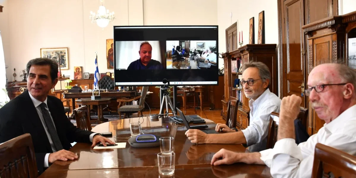 Τηλεδιάσκεψη μεταξύ Γκιουλέκα και σεισμολόγων για το Άγιο Όρος